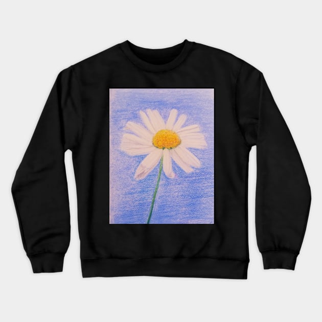 Daisy Crewneck Sweatshirt by teenamarie23art